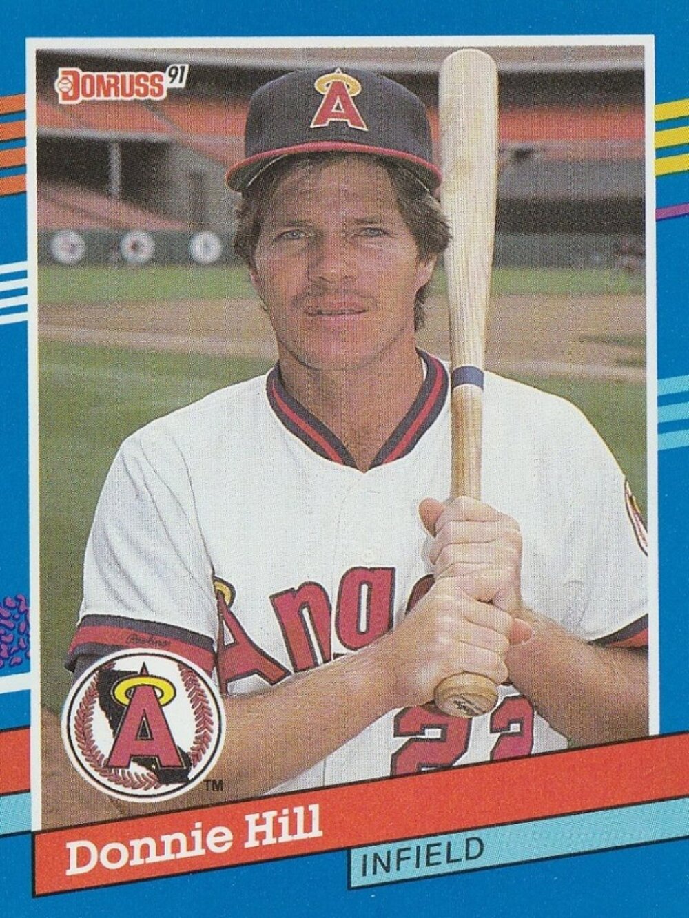 Donnie Hill Baseball Card